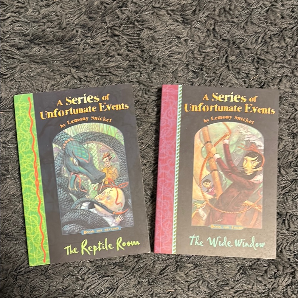 A Series of Unfortunate Events Books
